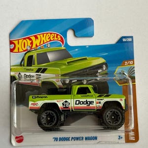 Hot Wheels 70 Dodge Power Wagon 56/250 Kleine Karte