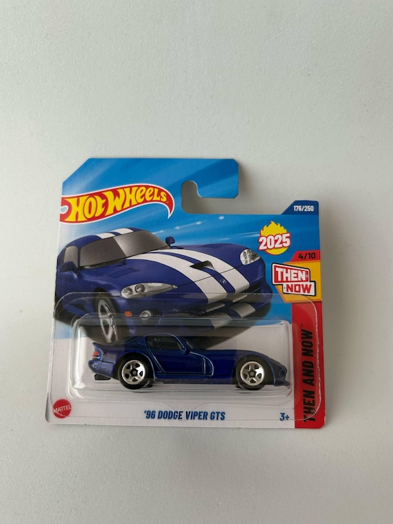 Hot Wheels HW 96 Dodge Viper GTS 176/250 Small Card - Etsy