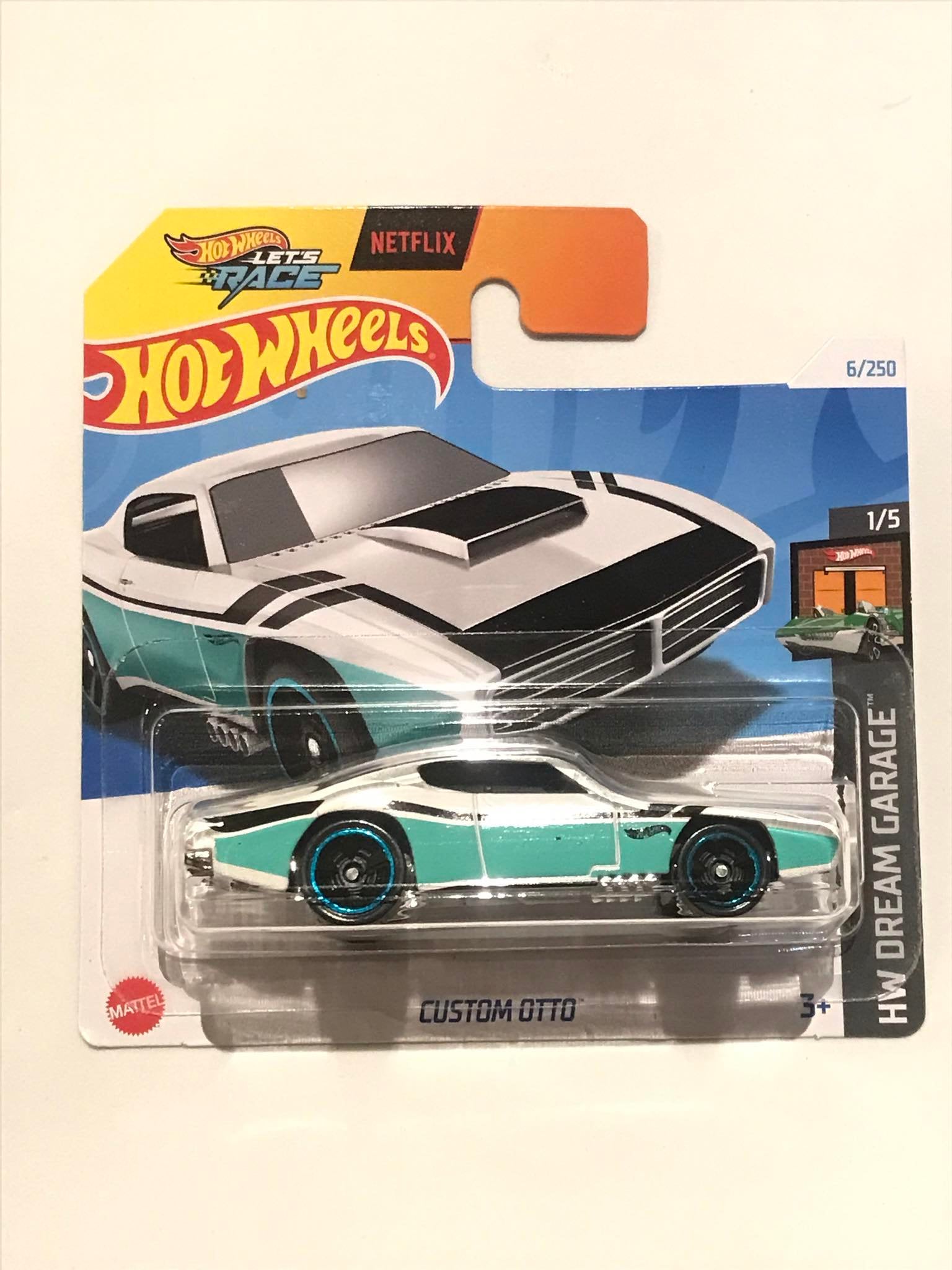 Hot Wheels HW Custom otto 6/250 Tarjeta pequeña