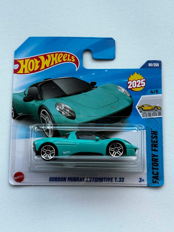 Hot Wheels HW Gordon Murray Automative T 33 90/250 Small Card