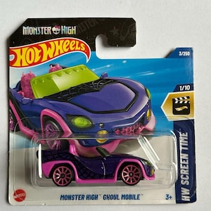 Hot Wheels Monster High Ghoul Mobile 3/250 Kleine Karte