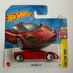 Hot Wheels McLaren F1 243/250 Kleine Karte