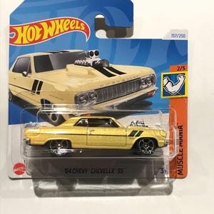 Hot Wheels 64 Chevy Chevelle SS 157/250 Small Card