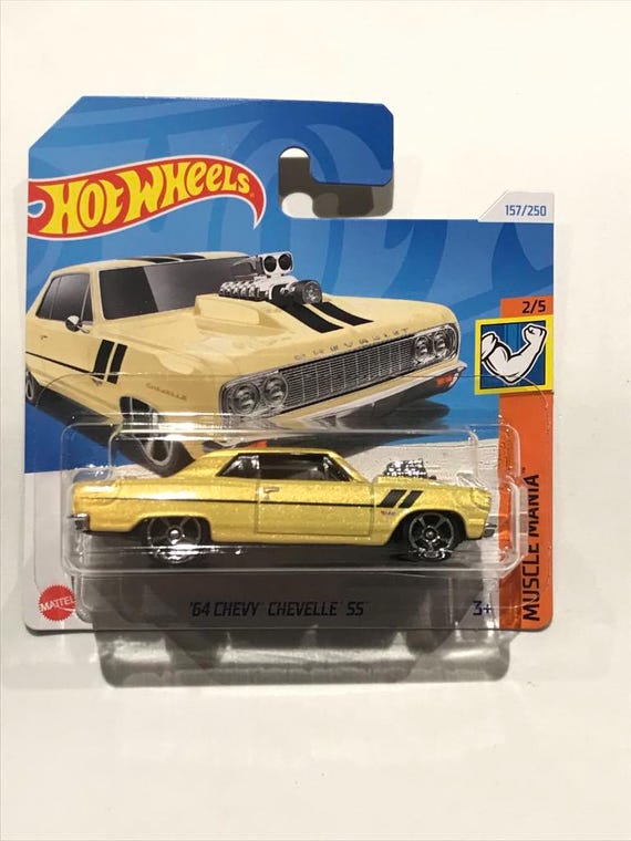 Hot Wheels 64 Chevy Chevelle SS 157/250 Small Card - Etsy