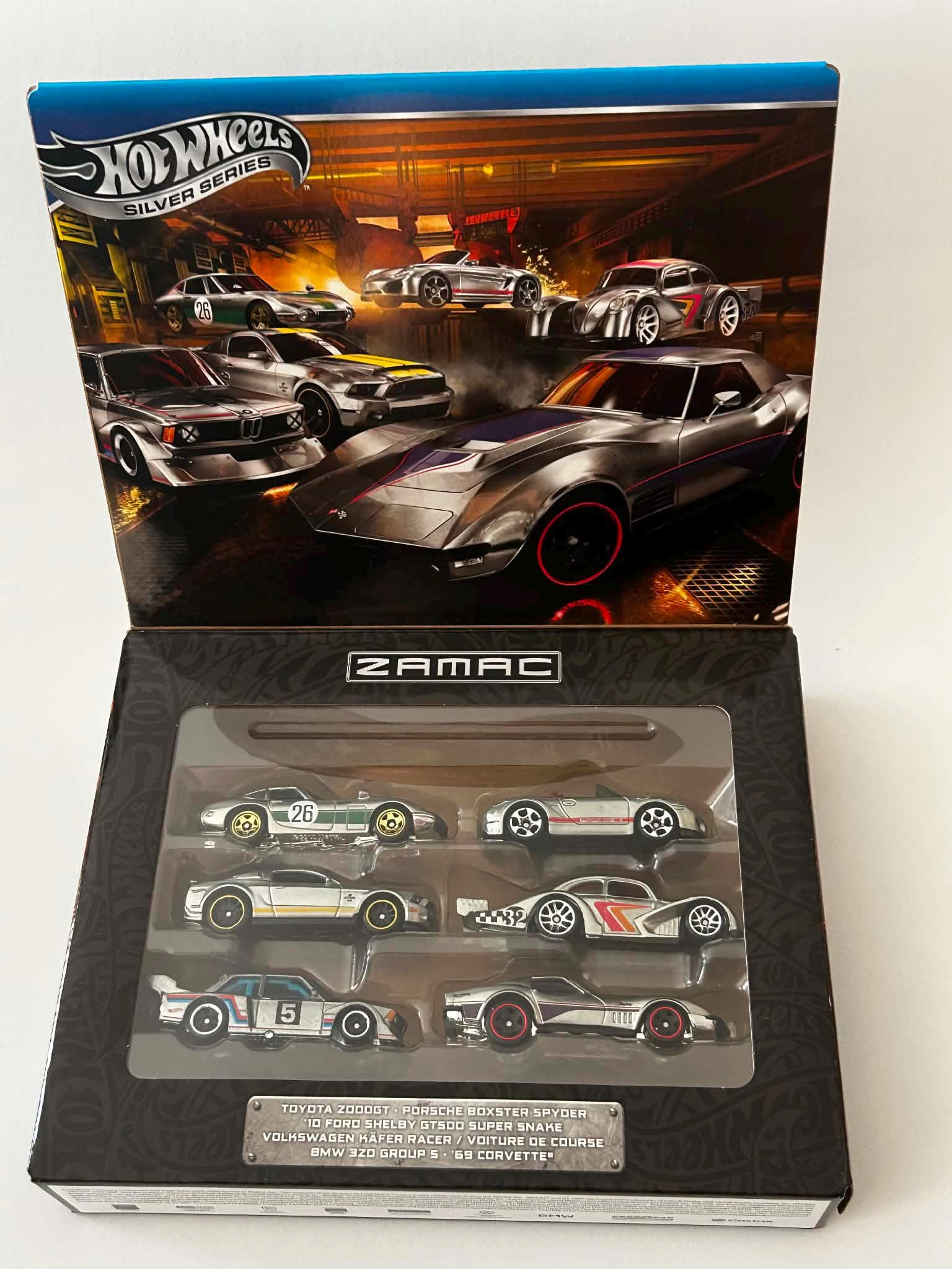Hot Wheels 1/64 Zamac 6-pack in Deluxe Packaging - Etsy Canada