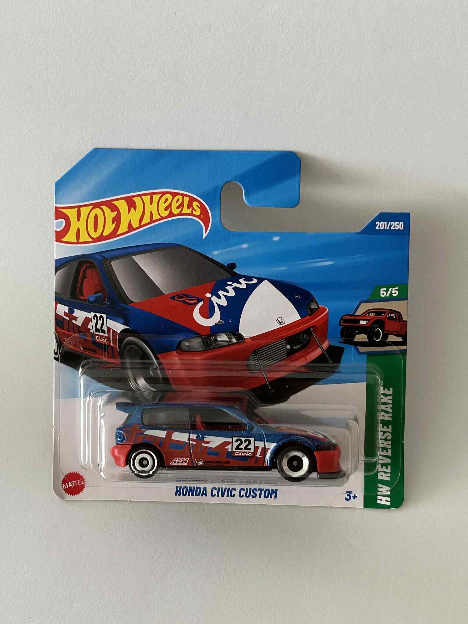 Hot Wheels HW Honda Civic Custom 201/250 Small Card - Etsy Canada