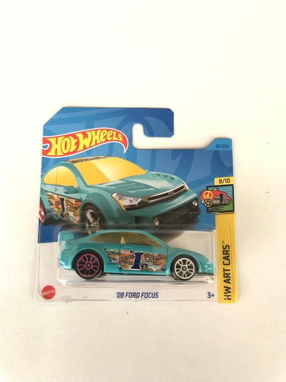 Hot Wheels 08 Ford Focus 83/250 Small Card - Etsy