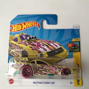 Hot Wheels Mustang Funny Car 112/250 Small Card