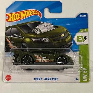 Hot Wheels HW Chevy Super Volt 101/250 Small Card
