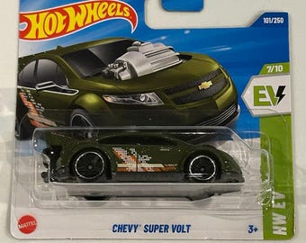 Hot Wheels HW Chevy Super Volt 101/250 Small Card