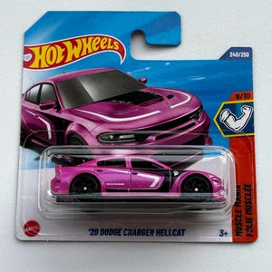 ホットウィール HW 20 ダッジ チャージャー ヘルキャット 240/250 スモールカード