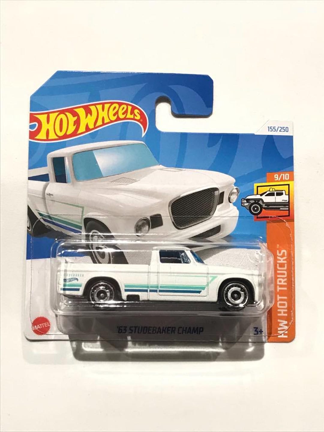 Hot Wheels 63 Studebaker Champ 155/250 Small Card - Etsy