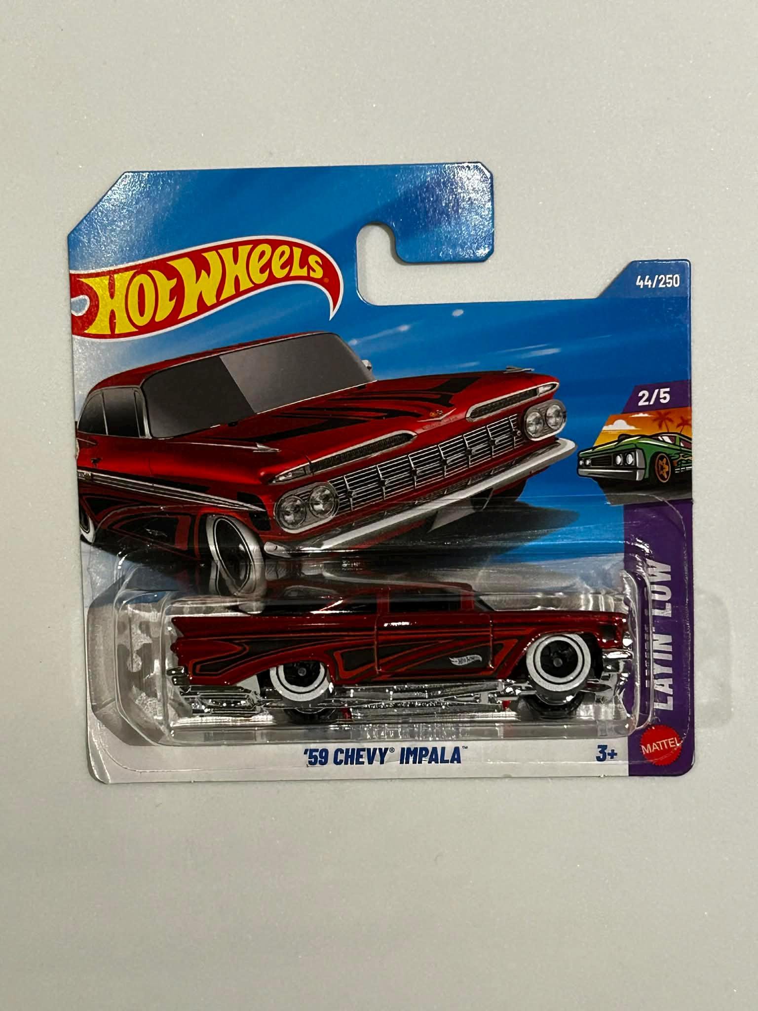 Hot Wheels HW 58 Chevy Impala 44/250 Small Card - Etsy