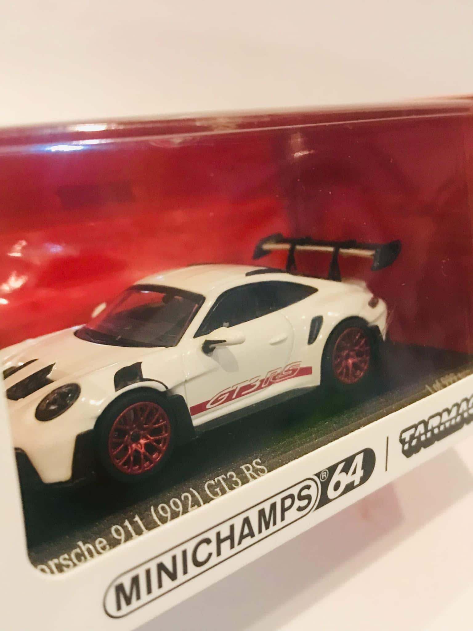 MINICHAMPS64×TARACPorsche 911(992) GT3RS Minichamps X Tarmac Works 1/64 Porsche 911 (992) GT3 RS
