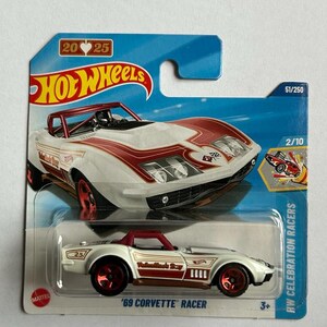 Hot Wheels 69 Corvette Racer 51/250 Kleine Karte