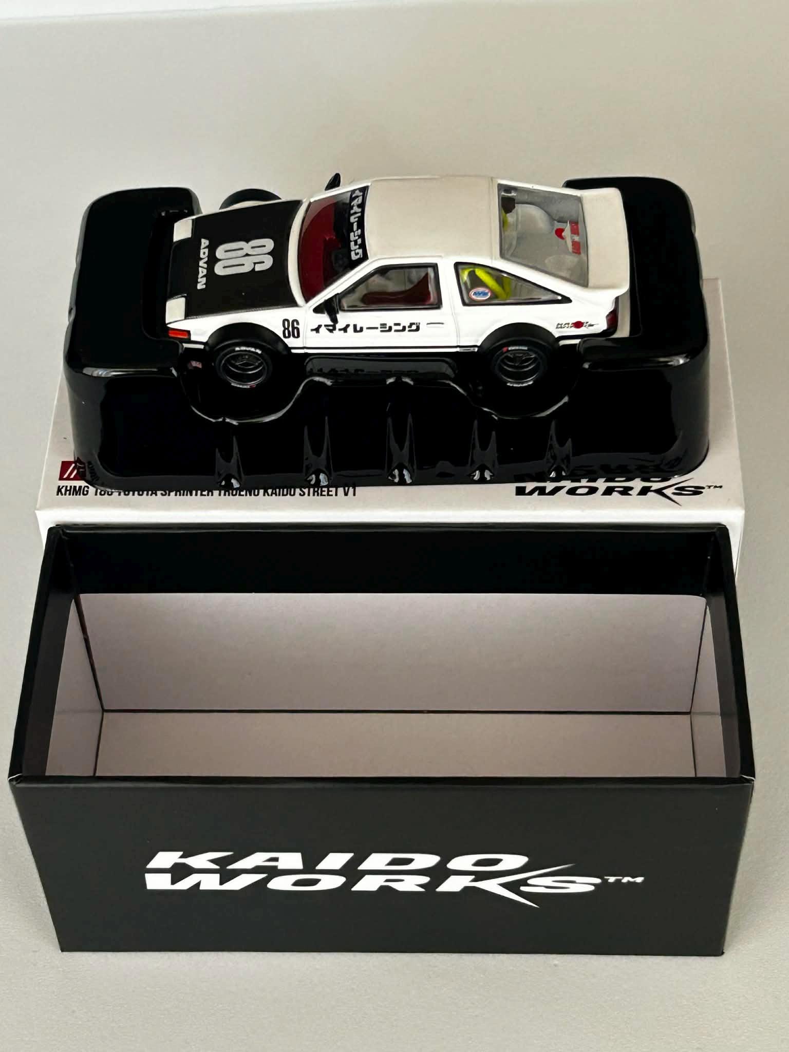 Kaido House Mini Gt 1/64 1983 Toyota Sprinter Trueno (AE86) Kaido