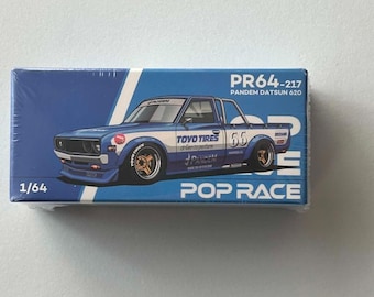 ホットウィール ダットサン 620 日産ピックアップ - オレンジと