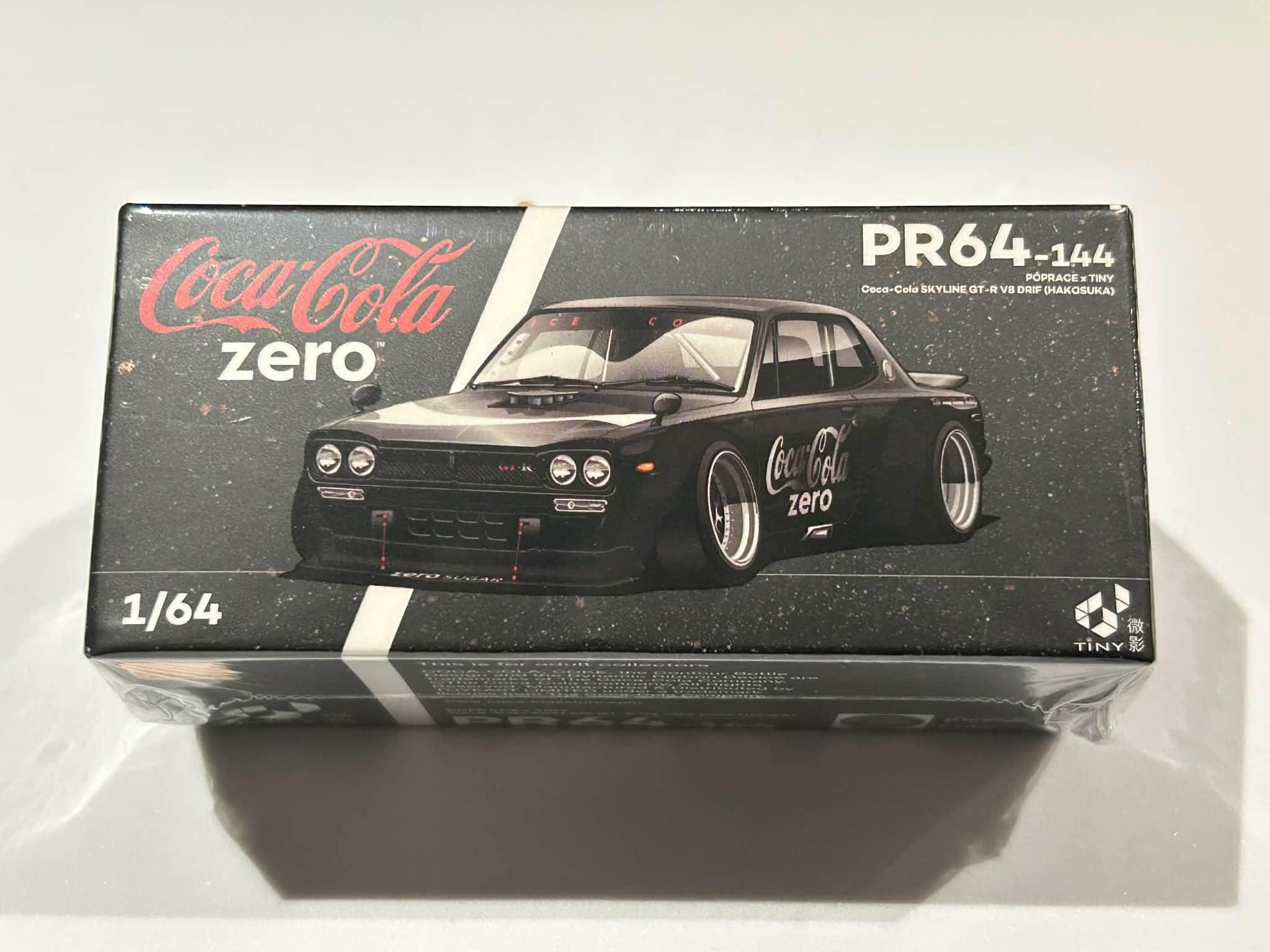 Pop Race Limited 1/64 Nissan Skyline GT-R V8 Drift *hakosuka