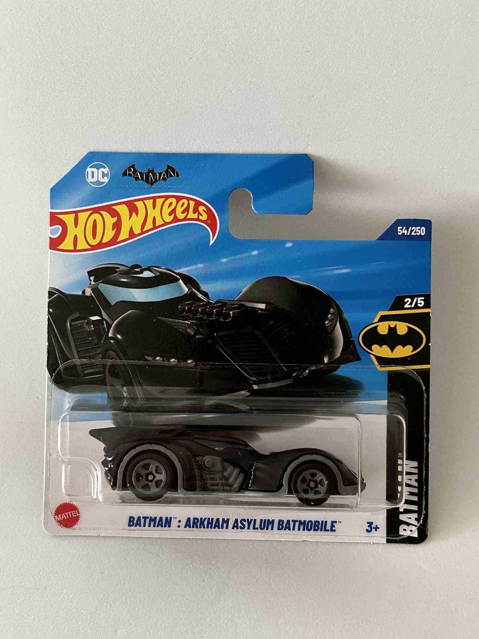 Hot Wheels Batman Arkham Asylum Batmobile 54/250 Small Card - Etsy