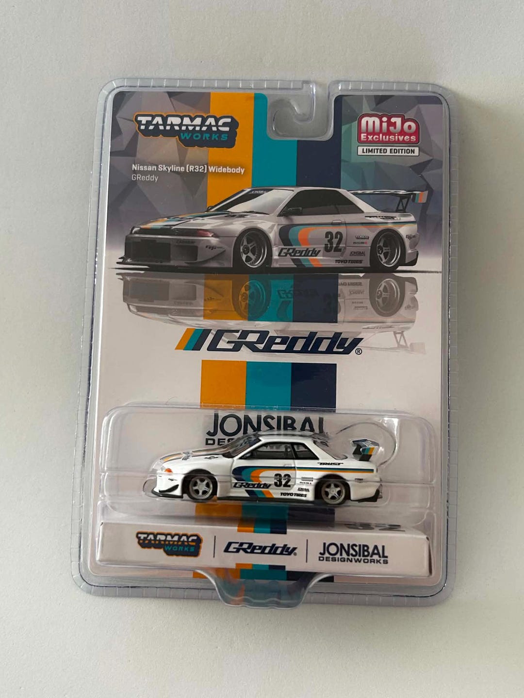 Tarmac 1/64 Nissan Skyline GT-R R32 Widebody Jonsibal Designworks