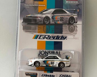 Tarmac 1/64 Nissan Skyline GT-R R32 Widebody Jonsibal Designworks