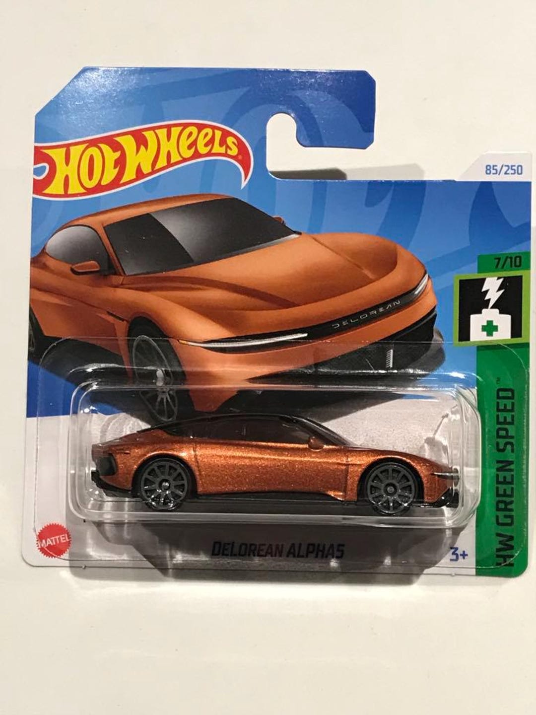 Hot Wheels Delorean Alphas 85/250 Small Card - Etsy