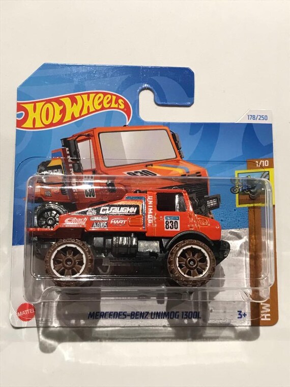 Hot Wheels Mercedes Benz Unimog 1300L 178/250 Small Card - Etsy