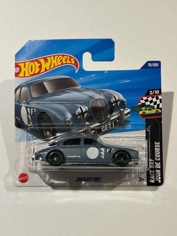 Hot Wheels Jaguar MK1 75/250 Small Card - Etsy Canada