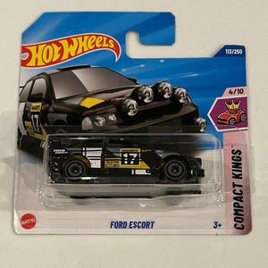 Hot Wheels HW Ford Escort 113/250 Small Card
