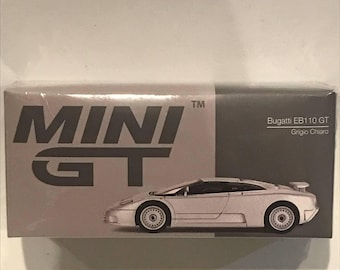 Mini GT 1/64 1995 ブガッティ EB110 GT、グレーシルバー - Etsy 日本