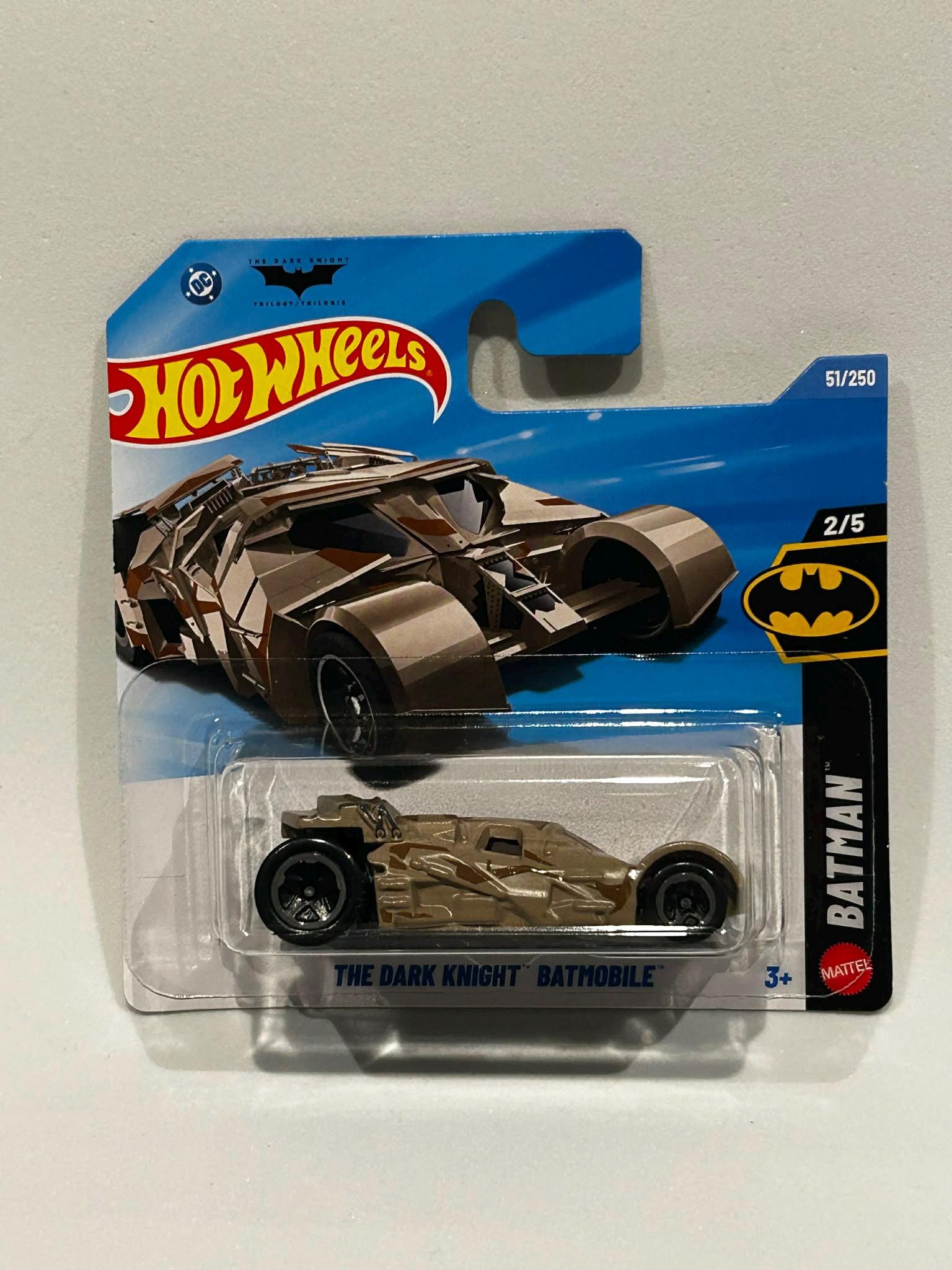 Hot Wheels HW Batmobile Batman DC the Dark Knight 51/250 Small