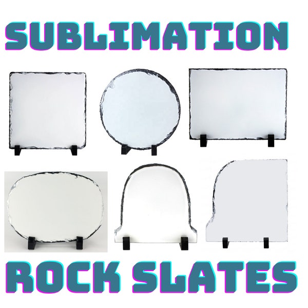 Glossy Rock Slate Blanks , Blank Photo Rock , Sublimation Slate Blank, Wholesale Items