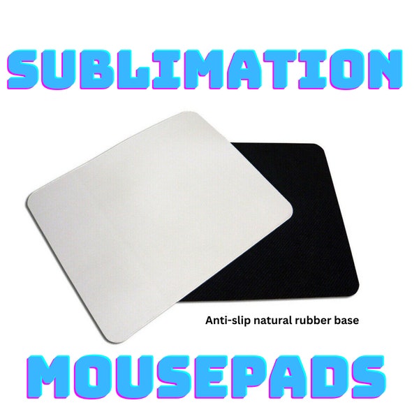 Mouse Pads in Bulk for Dye Sublimation , 1pc , 5pc, 10pc