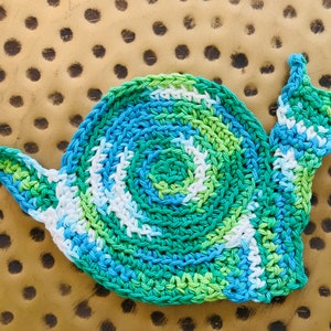 Snail Dish or Wash Cloth