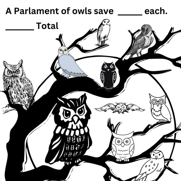 A Parliament of Owls Saving Challenge