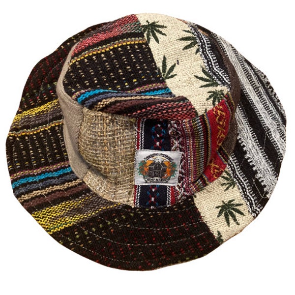 Hemp Manor Patchwork Sun Hats