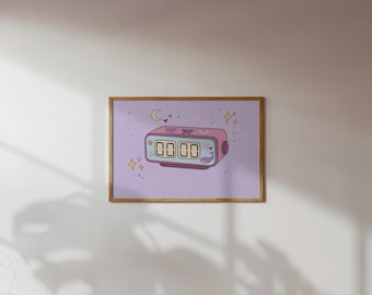 Zero O'Clock Art Print BTS, 00:00, Downloadable, Instant Download Print, Room Decor, Wall Art, Bangtan lyrics