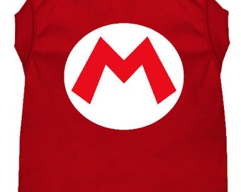 Inspired by Super Mario Bros Dog Shirt - Fun and Nostalgic Gaming Attire