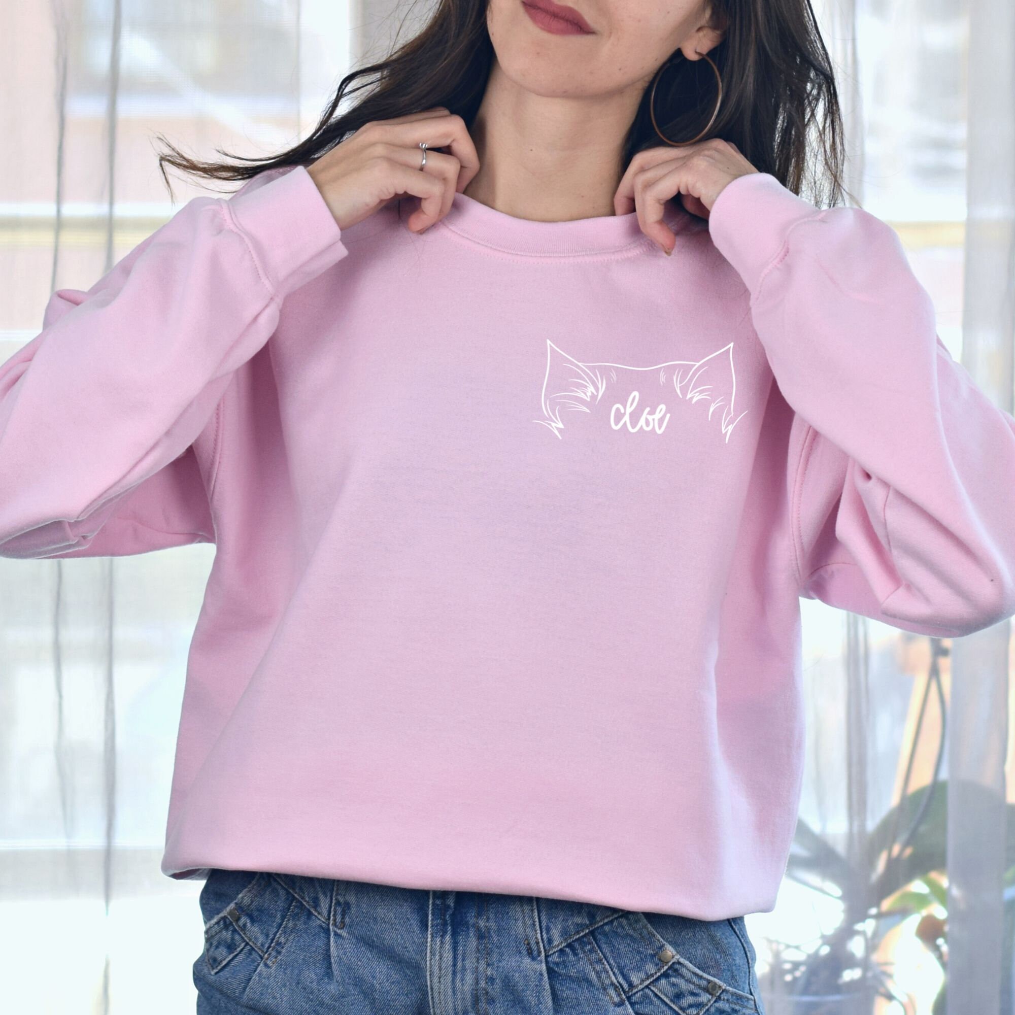 Custom Dog Ears Sweatshirt Dog Lover Tshirts Dog Mom Etsy Australia