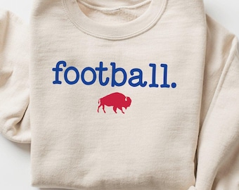 Buffalo Football Sweatshirt, Game Day Crewneck