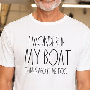 Men&#39;s Funny Boating Shirt, Boater Father&#39;s Day Gifts for Boat Captain Shirt Men, Funny Boat Gift Guy, Motor Boating Shirt, Nautical Gift Man