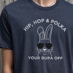 Funny Polish Shirt, Bunny with Glasses Shirt, Cool Hipster Bunny Face Shirt Polka Your Dupa Off Polish Easter Shirt Day Shirt Christmas 2023