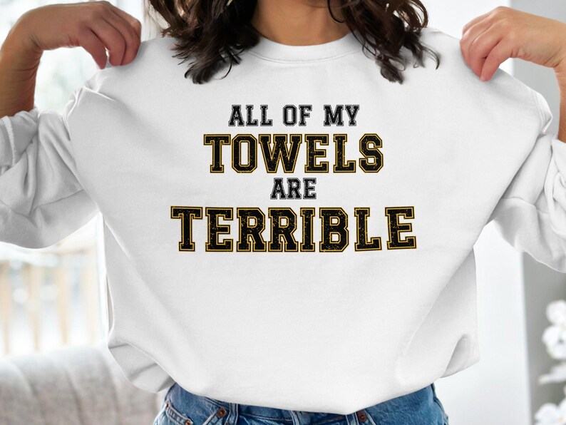 Funny Pittsburgh Football Sweatshirt Women, Vintage Terrible Towel PGH Shirts Womens Apparel, Crewneck Pittsburgh Sweatshirts Men's Clothing immagine 3
