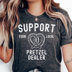 Funny Twisted Pretzel Shirt, Baker Gift, Pretzel Salty Shirt, Office Pretzel Day Shirt For Women And Men, German T-Shirt Pretzel Lover Gift