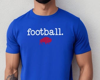 Buffalo Shirt Women, Buffalo Football Sweatshirt, Retro Buffalo Tshirt, Vintage Buffalo Sweater, Minimalist Buffalo Gifts for Men Football