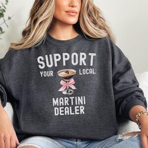 Funny Espresso Martini Sweatshirt, Tini Time Espresso Shirt, Espresso Martinis, Espresso Martini Top, Martini Lover Gift Martinis Sweatshirt