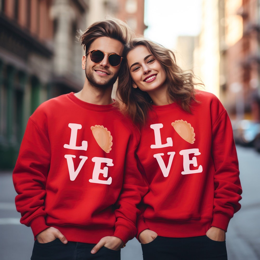Couples Sweatshirt Funny Matching Sweaters, Valentines Sweater, Love