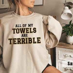 Funny Pittsburgh Football Sweatshirt Women, Vintage Terrible Towel PGH Shirts Womens Apparel, Crewneck Pittsburgh Sweatshirts Men's Clothing immagine 4
