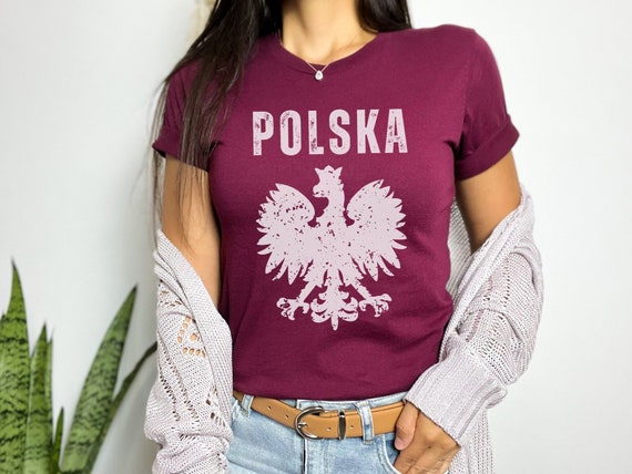 Poland T-Shirt Vintage Polish Eagle Tee Shirt Poland T-Shirt Vintage Polish Eagle Tee Shirt