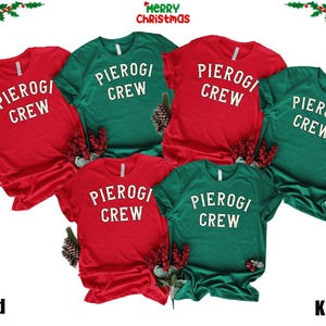 Pierogi Shirt, Pierogi Crew Shirts, Pierogi t shirt, Polish Pierogi shirt, Funny Polish Shirt, Polish Christmas Gifts Kids Youth Toddler Tee